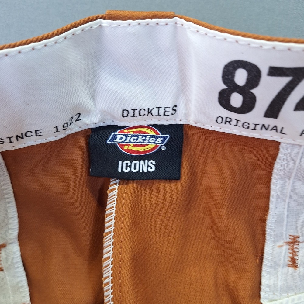 Dickies 874 Original Fit Work Pants Mens 38x30 Brown 874IE Straight Leg NWT - Picture 6 of 8